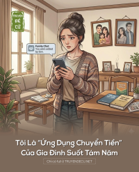Tôi Là “Ứng Dụng Chuyển Tiền” Của Gia Đình Suốt Tám Năm