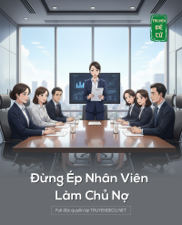 Đừng Ép Nhân Viên Làm Chủ Nợ