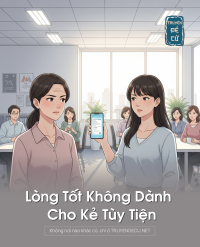 Lòng Tốt Không Dành Cho Kẻ Tùy Tiện