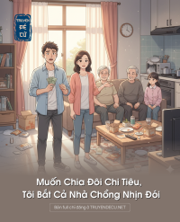Muốn Chia Đôi Chi Tiêu, Tôi Bắt Cả Nhà Chồng Nhịn Đói