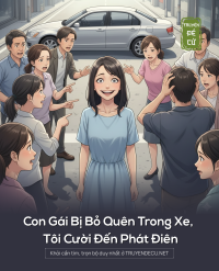 Con Gái Bị Bỏ Quên Trong Xe, Tôi Cười Đến Phát Điên