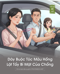 Dây Buộc Tóc Màu Hồng Lật Tẩy Bí Mật Của Chồng