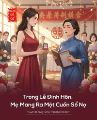 Trong Lễ Đính Hôn, Mẹ Mang Ra Một Cuốn Sổ Nợ