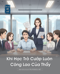 Khi Học Trò Cướp Luôn Công Lao Của Thầy