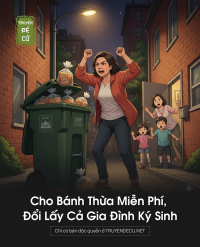 Cho Bánh Thừa Miễn Phí, Đổi Lấy Cả Gia Đình Ký Sinh