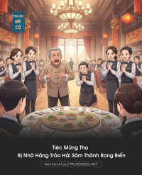 Tiệc Mừng Thọ Bị Nhà Hàng Tráo Hải Sâm Thành Rong Biển