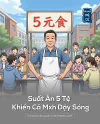 Suất Ăn 5 Tệ Khiến Cả Mxh Dậy Sóng