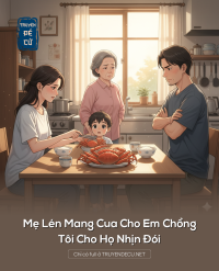Mẹ Lén Mang Cua Cho Em Chồng, Tôi Cho Họ Nhịn Đói