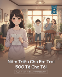 Năm Triệu Cho Em Trai, 500 Tệ Cho Tôi