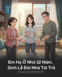 Em Họ Ở Nhờ 12 Năm, Sính Lễ Đòi Nhà Tôi Trả