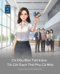 Chị Dâu Bảo Tiết Kiệm, Tôi Cắt Sạch Thẻ Phụ Cả Nhà