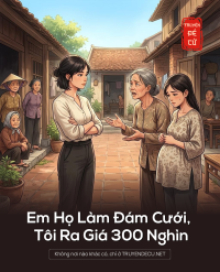 Em Họ Làm Đám Cưới, Tôi Ra Giá 300 Nghìn
