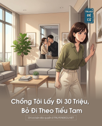 Chồng Tôi Lấy Đi 30 Triệu, Bỏ Đi Theo Tiểu Tam