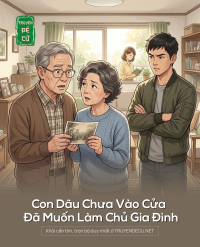 Con Dâu Chưa Vào Cửa Đã Muốn Làm Chủ Gia Đình