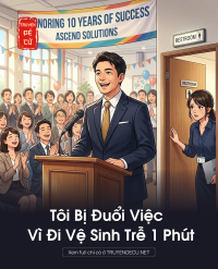 Tôi Bị Đuổi Việc Vì Đi Vệ Sinh Trễ 1 Phút
