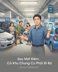 Sau Một Đêm, Cả Khu Chung Cư Phải Đi Bộ