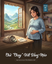 Chữ “Chạy” Viết Bằng Máo