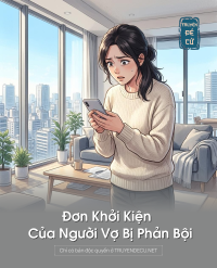 Đơn Khởi Kiện Của Người Vợ Bị Phản Bội