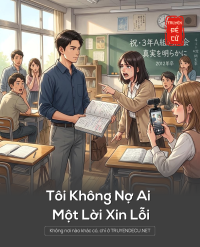 Tôi Không Nợ Ai Một Lời Xin Lỗi