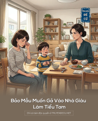 Bảo Mẫu Muốn Gả Vào Nhà Giàu Làm Tiểu Tam