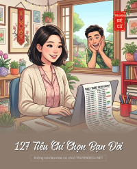 127 Tiêu Chí Chọn Bạn Đời
