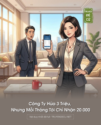 Công Ty Hứa 3 Triệu, Nhưng Mỗi Tháng Tôi Chỉ Nhận 20.000