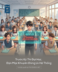 Trước Kỳ Thi Đại Học, Đạn Mạc Khuyên Đừng Lk Hệ Thống