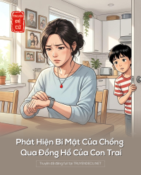 Phát Hiện Bí Mật Của Chồng Qua Đồng Hồ Của Con Trai