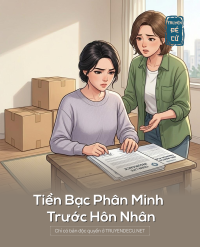 Tiền Bạc Phân Minh Trước Hôn Nhân
