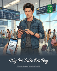 Hủy Vé Trước Giờ Bay