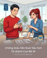 Chồng Giấu Tiền Nuôi Tiểu Tam, Tôi Giành Con Rời Đi