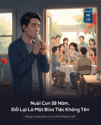 Nuôi Con 18 Năm, Đổi Lại Là Một Bữa Tiệc Không Tên