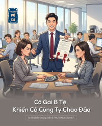 Cô Gái 8 Tệ Khiến Cả Công Ty Chao Đảo