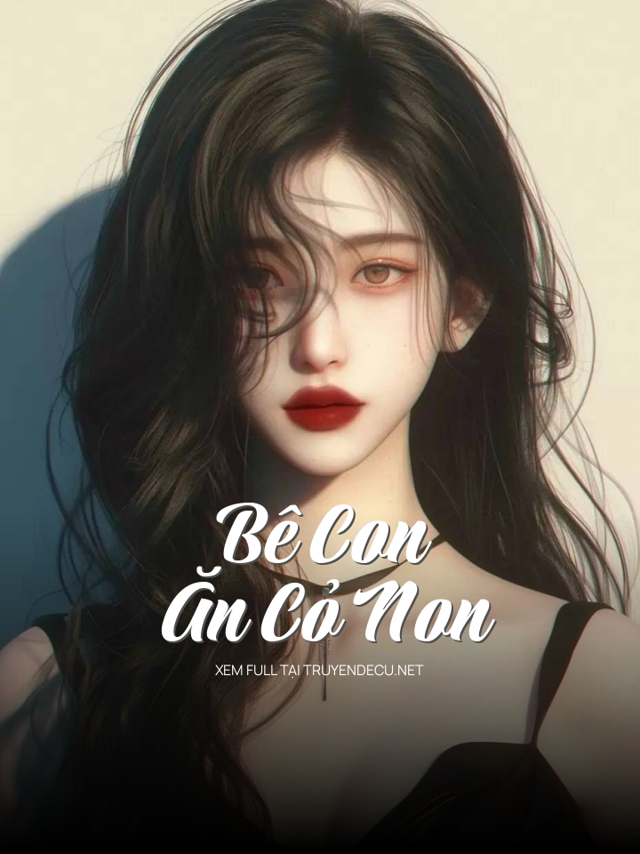 Bê Con Ăn Cỏ Non