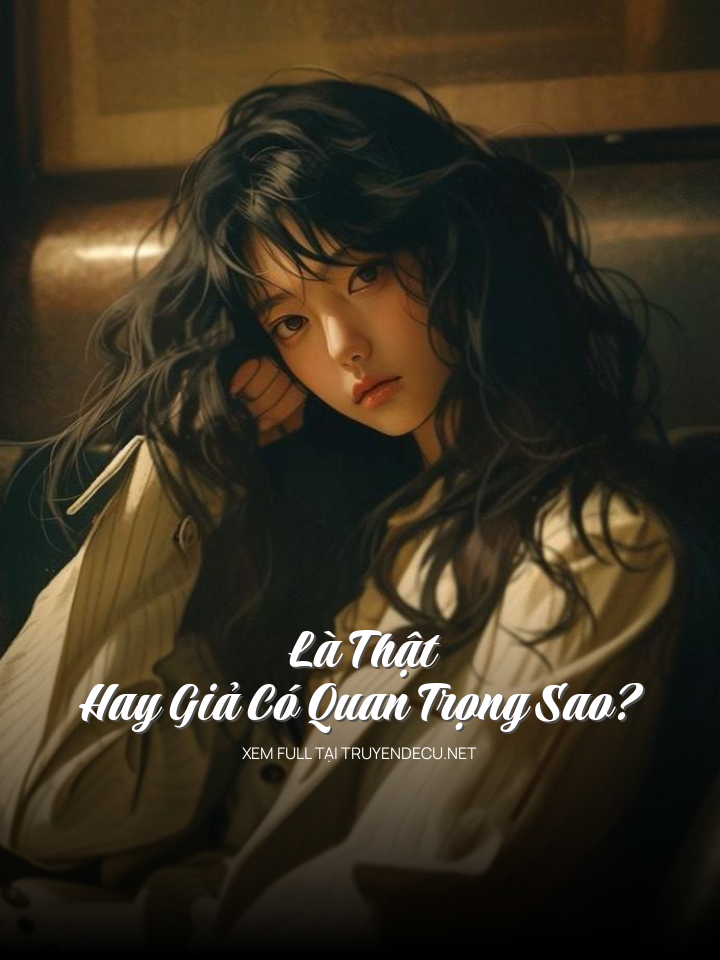 
                            Là Thật Hay Giả Có Quan Trọng Sao?