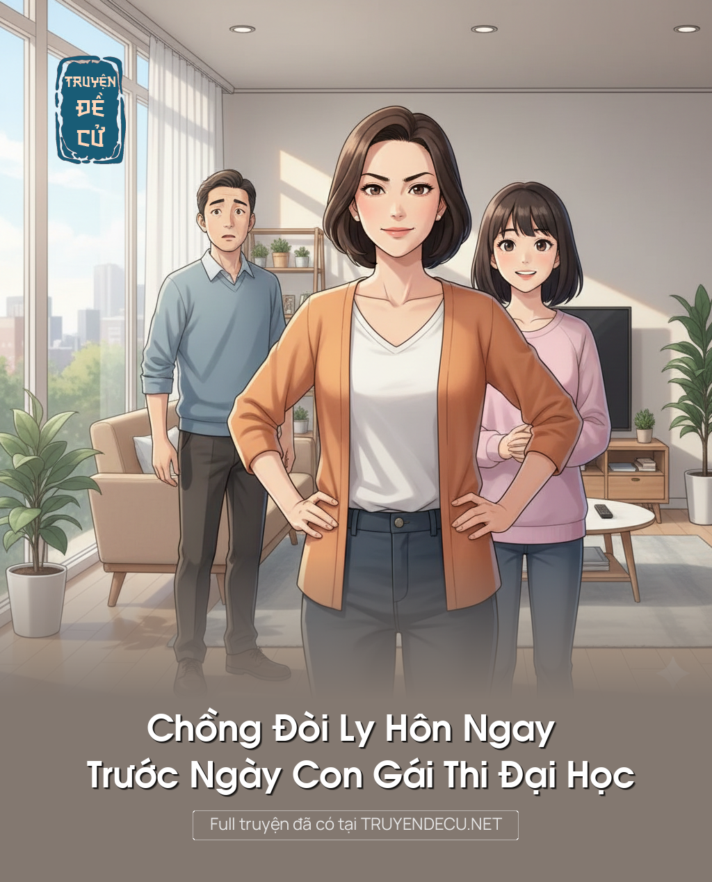 
                            Chồng Đòi Ly Hôn Ngay Trước Ngày Con Gái Thi Đại Học