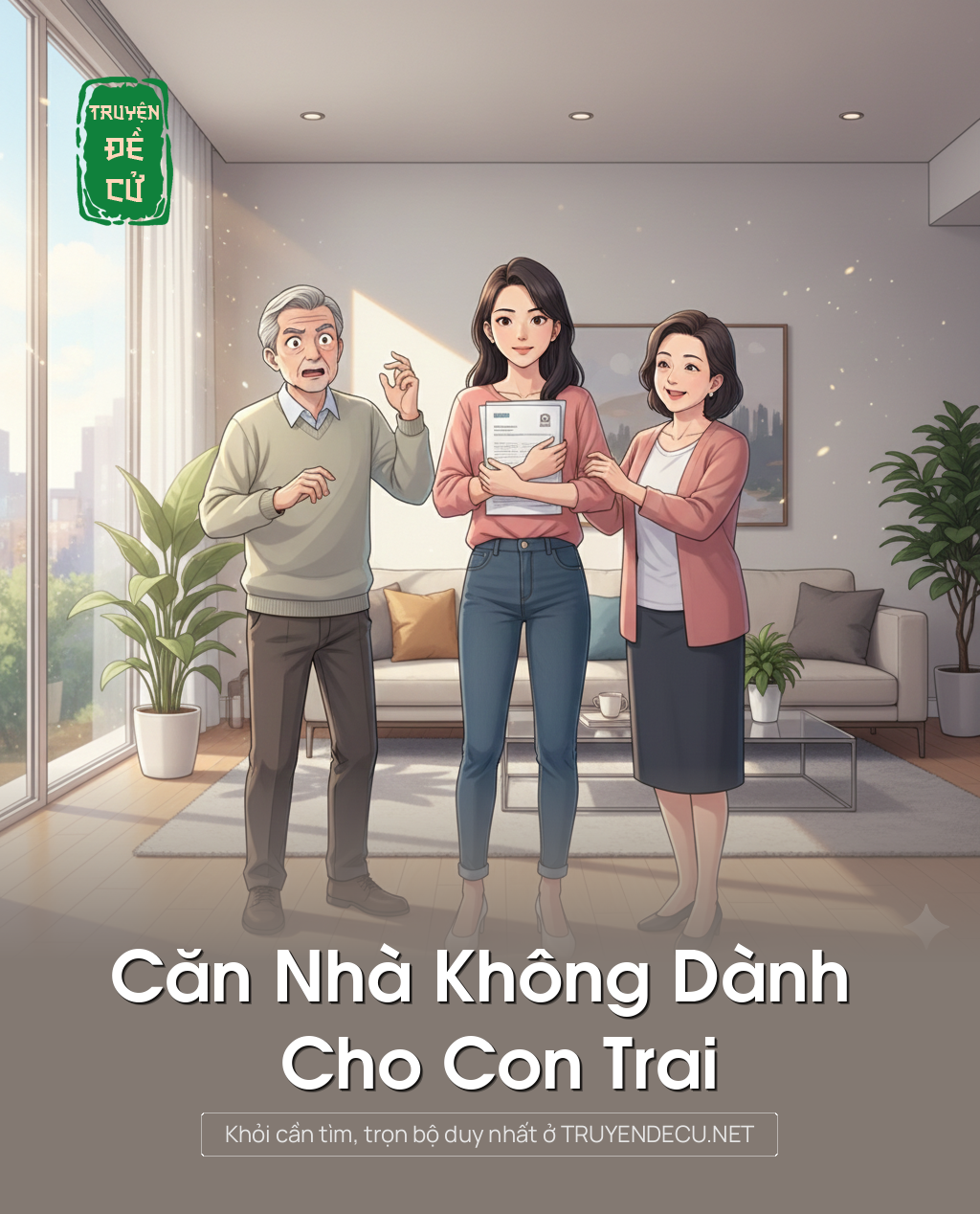 
                            Căn Nhà Không Dành Cho Con Trai