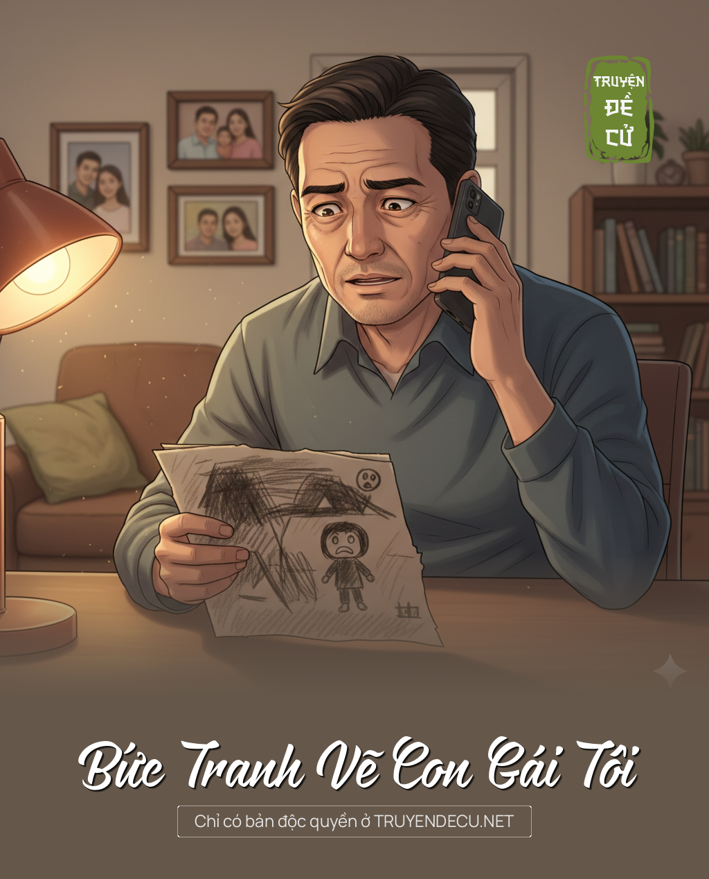 
                            Bức Tranh Vẽ Con Gái Tôi