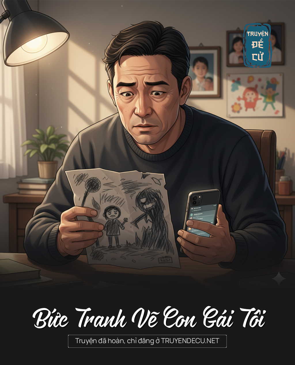 
                            Bức Tranh Vẽ Con Gái Tôi