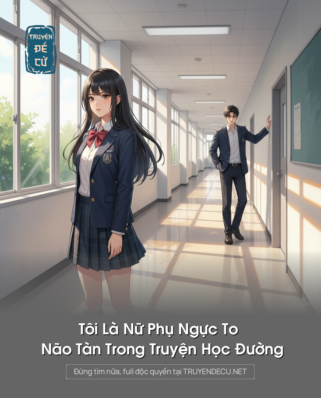 
                            Tôi Là Nữ Phụ Ngực To Não Tàn Trong Truyện Học Đường