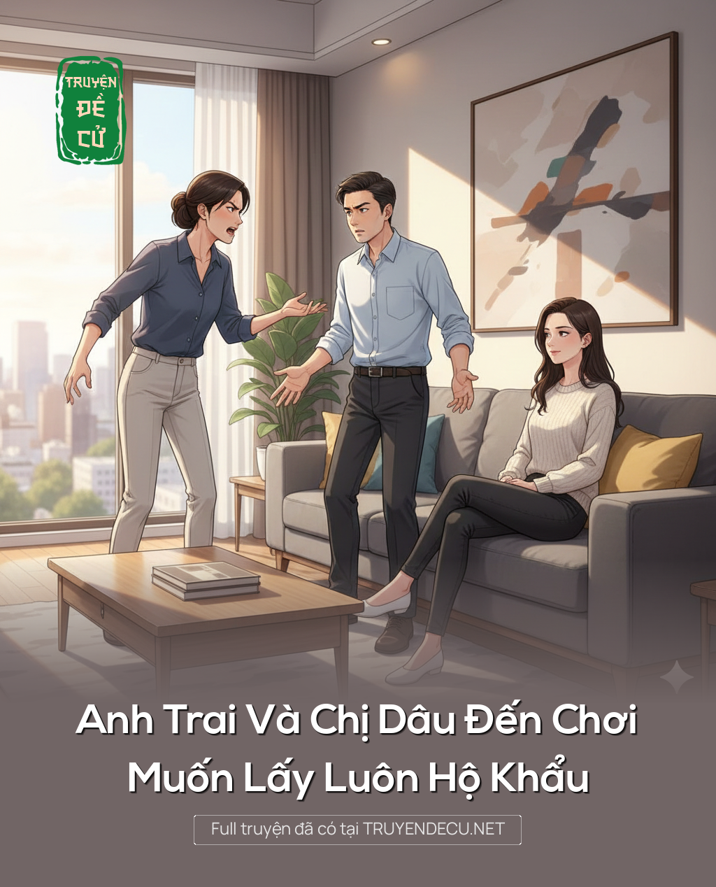 
                            Anh Trai Và Chị Dâu Đến Chơi, Muốn Lấy Luôn Hộ Khẩu