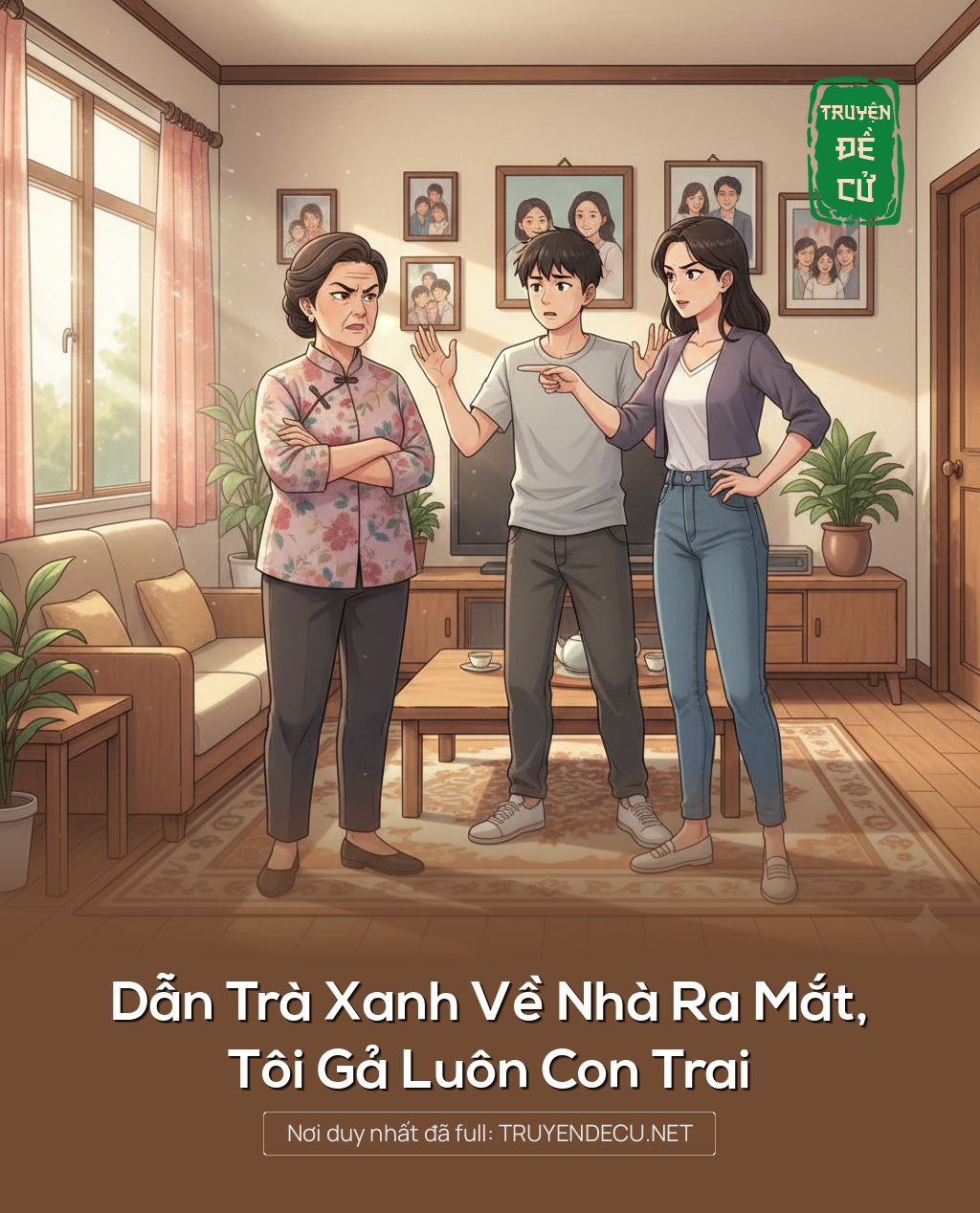 
                            Dẫn Trà Xanh Về Nhà Ra Mắt, Tôi Gả Luôn Con Trai