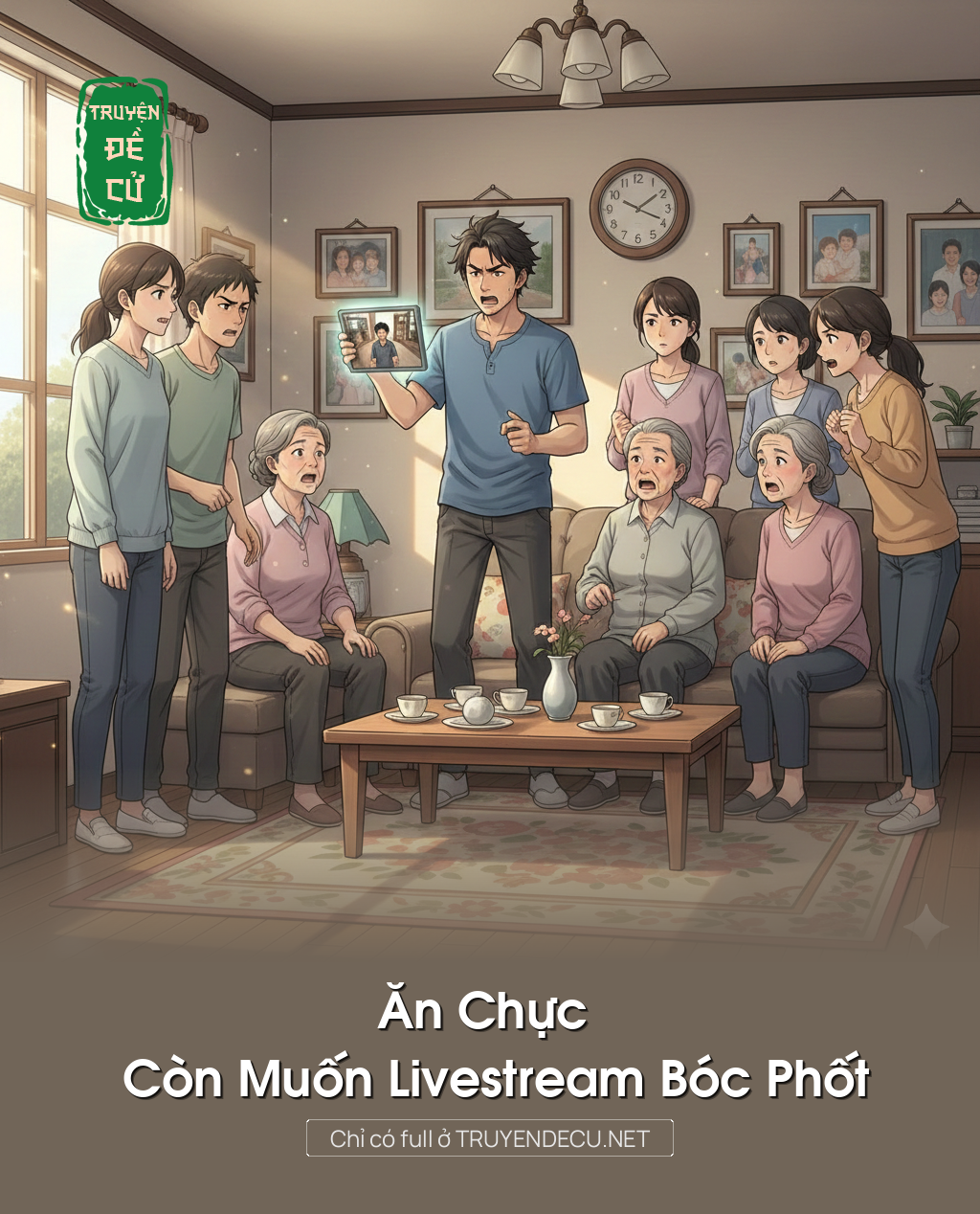 
                            Ăn Chực Còn Muốn Livestream Bóc Phốt