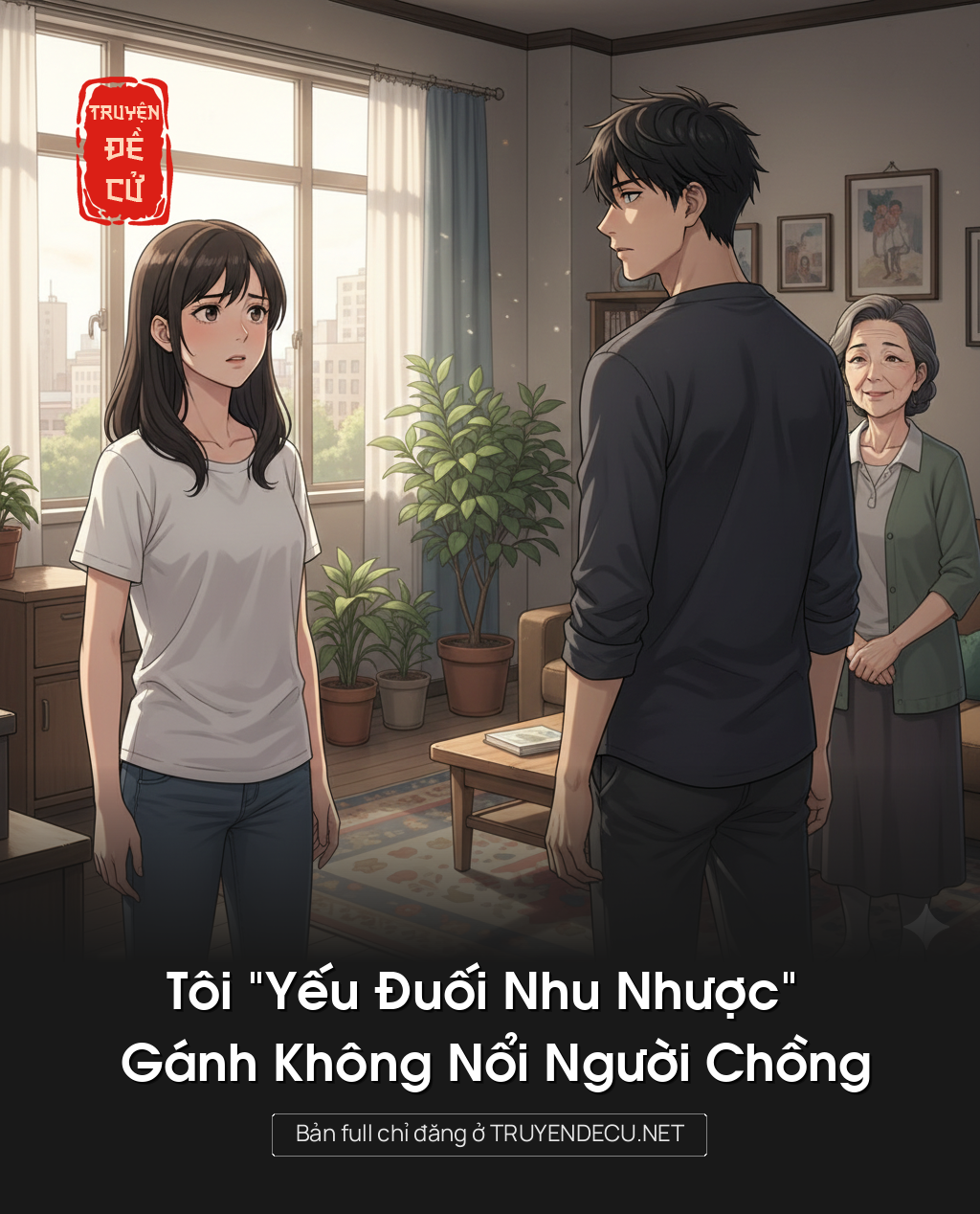 
                            Tôi “Yếu Đuối Nhu Nhược”, Gánh Không Nổi Người Chồng