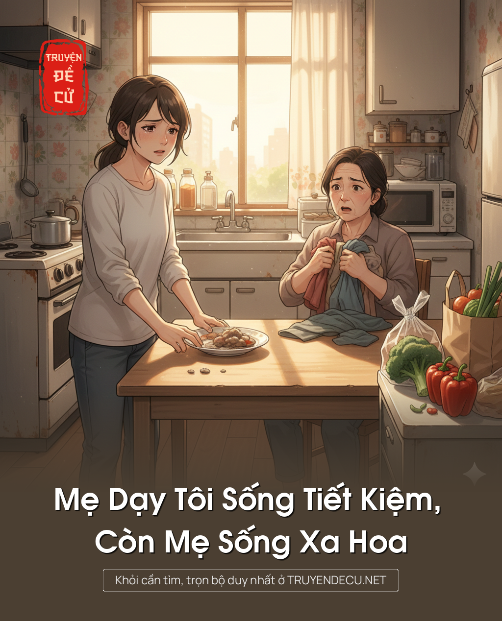 
                            Mẹ Dạy Tôi Sống Tiết Kiệm, Còn Mẹ Sống Xa Hoa