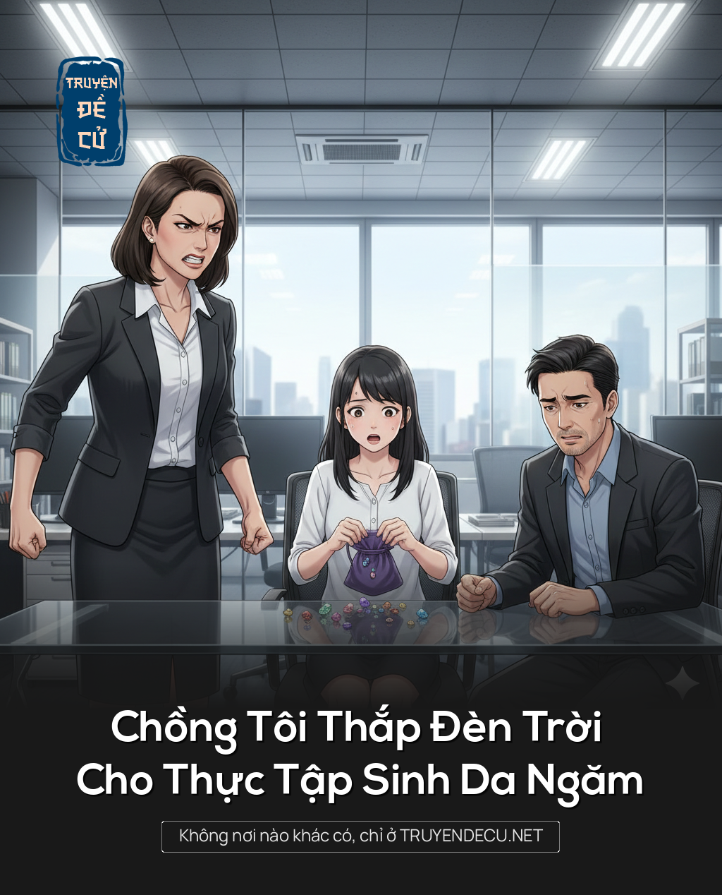 
                            Chồng Tôi Thắp Đèn Trời Cho Thực Tập Sinh Da Ngăm