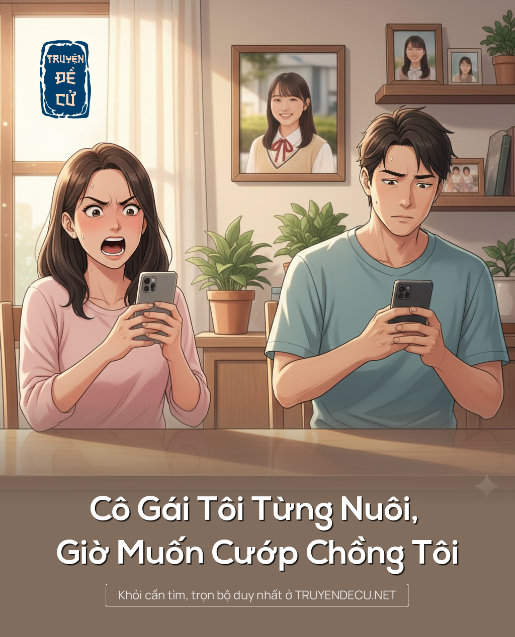 
                            Cô Gái Tôi Từng Nuôi, Giờ Muốn Cướp Chồng Tôi