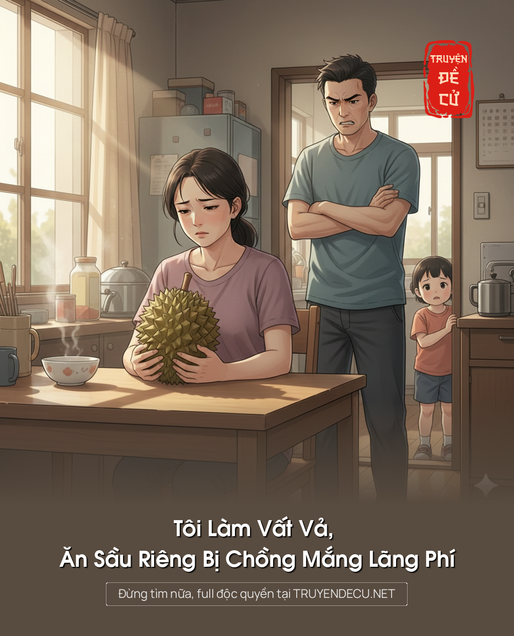 
                            Tôi Làm Vất Vả, Ăn Sầu Riêng Bị Chồng Mắng Lãng Phí