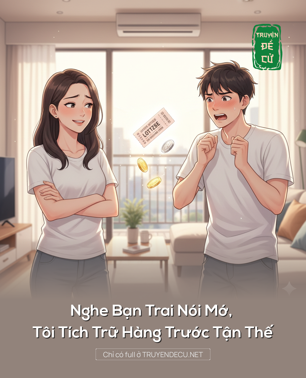 
                            Nghe Bạn Trai Nói Mớ, Tôi Tích Trữ Hàng Trước Tận Thế