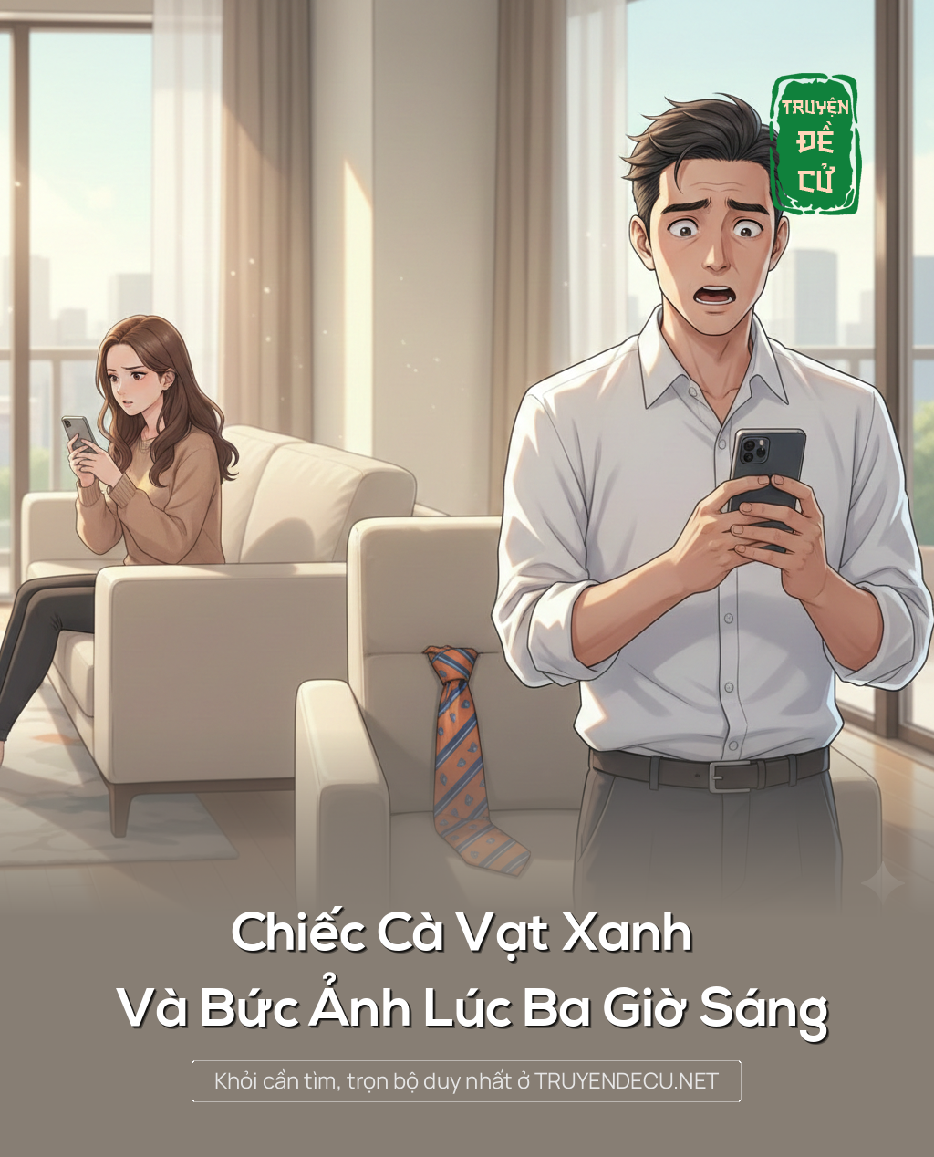 
                            Chiếc Cà Vạt Xanh Và Bức Ảnh Lúc Ba Giờ Sáng